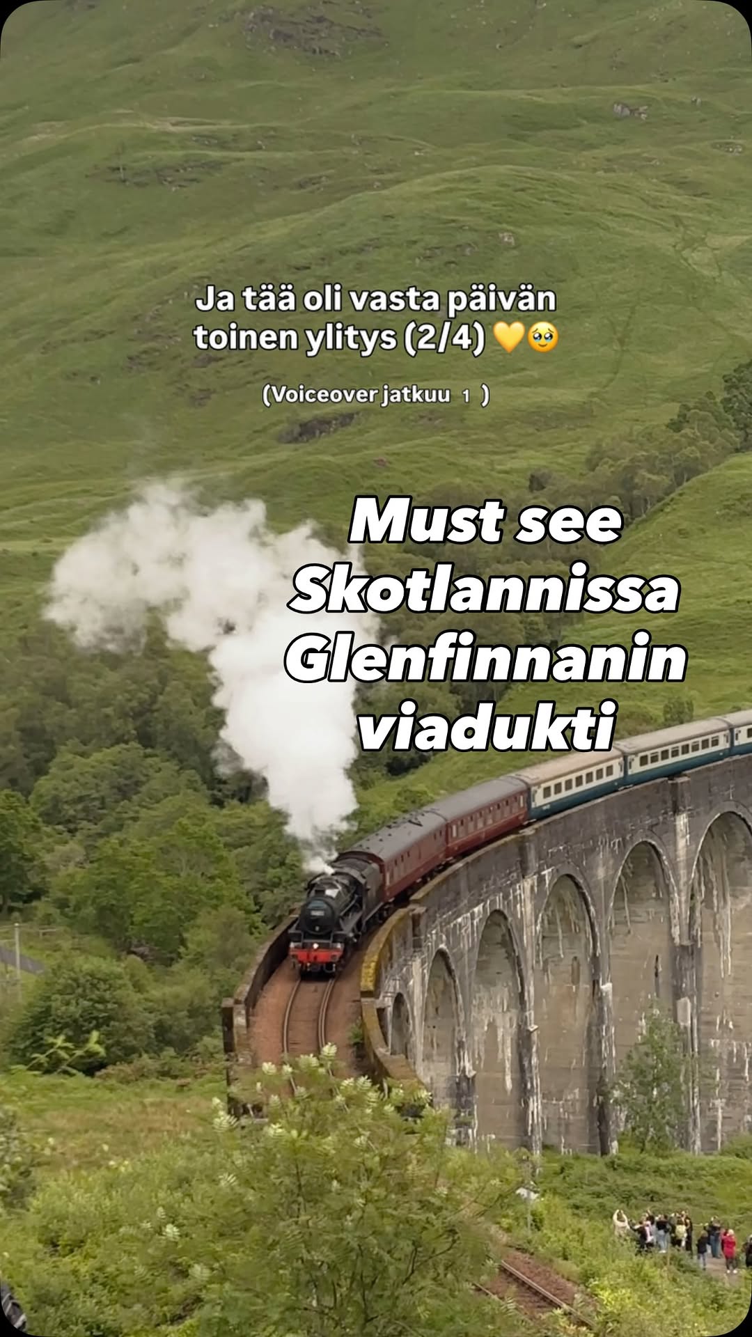 Ira • Maata pitkin & interrail, Glenfinnan Viaduct