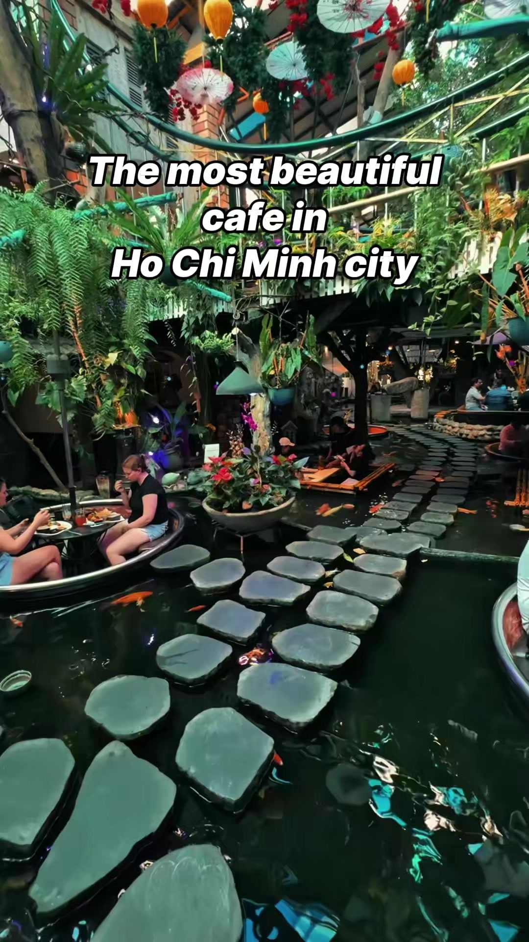 VNExpress Tour Hanoi, Cafe Sân Vườn Miền Thảo Mộc