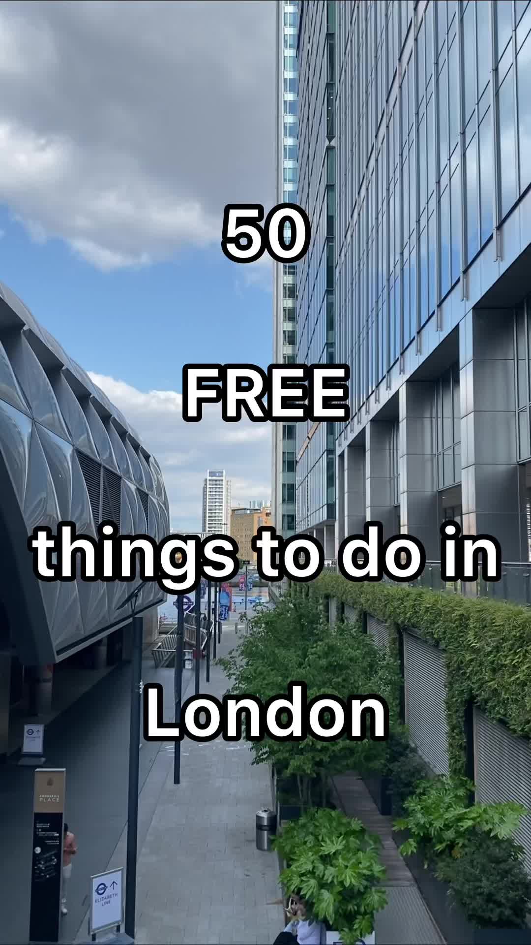Travelwithnige, Crossrail Place