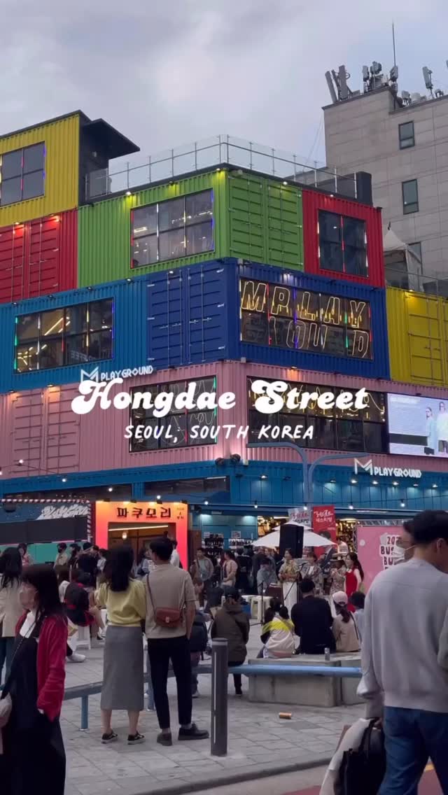 Seoul 🇰🇷 서울 여행 가이드 Travel | Hotels | Food | Tips, Hongdae Street