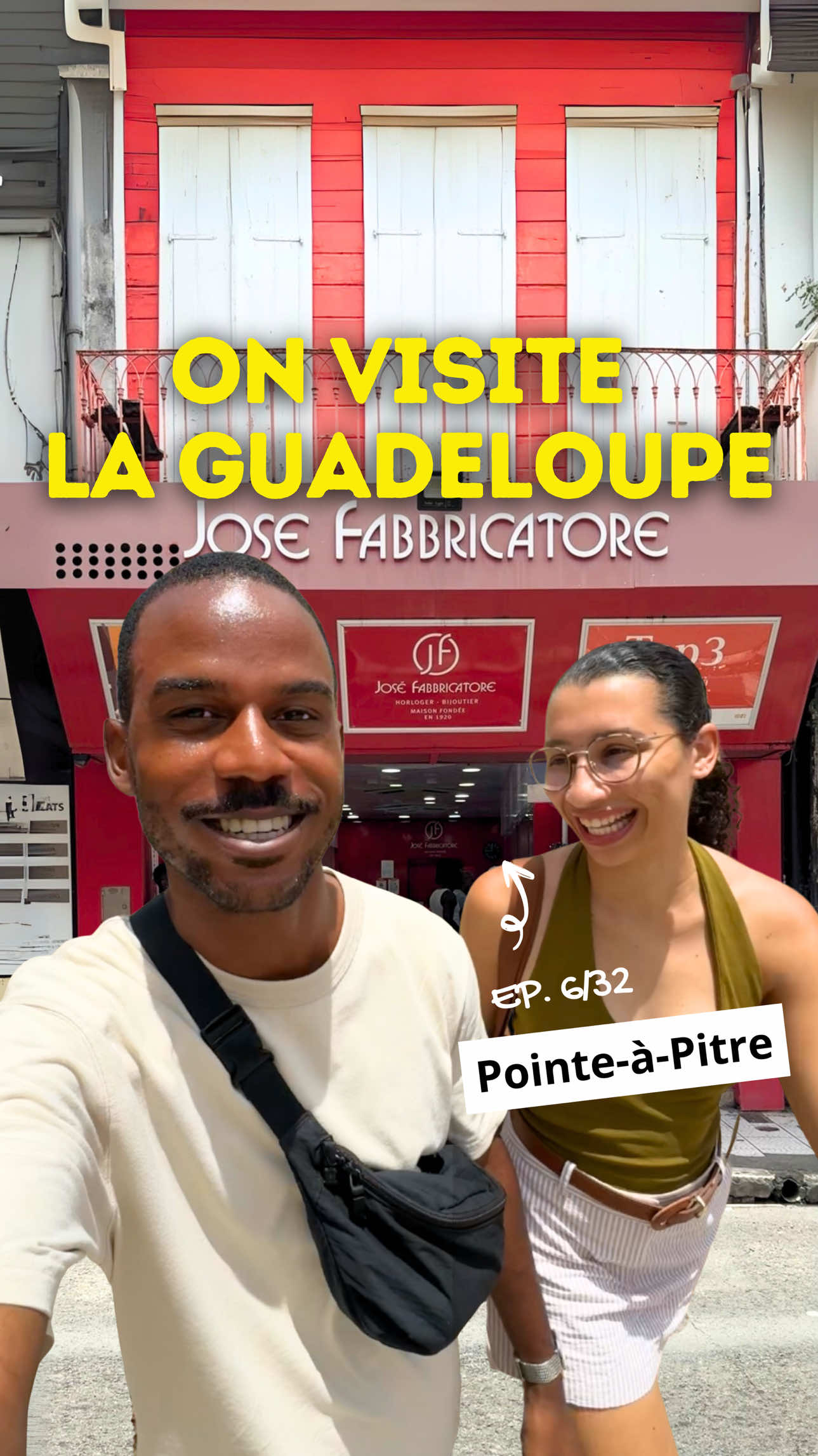 Orlane et Célian, Bijouterie José Fabbricatore - Pointe à Pitre