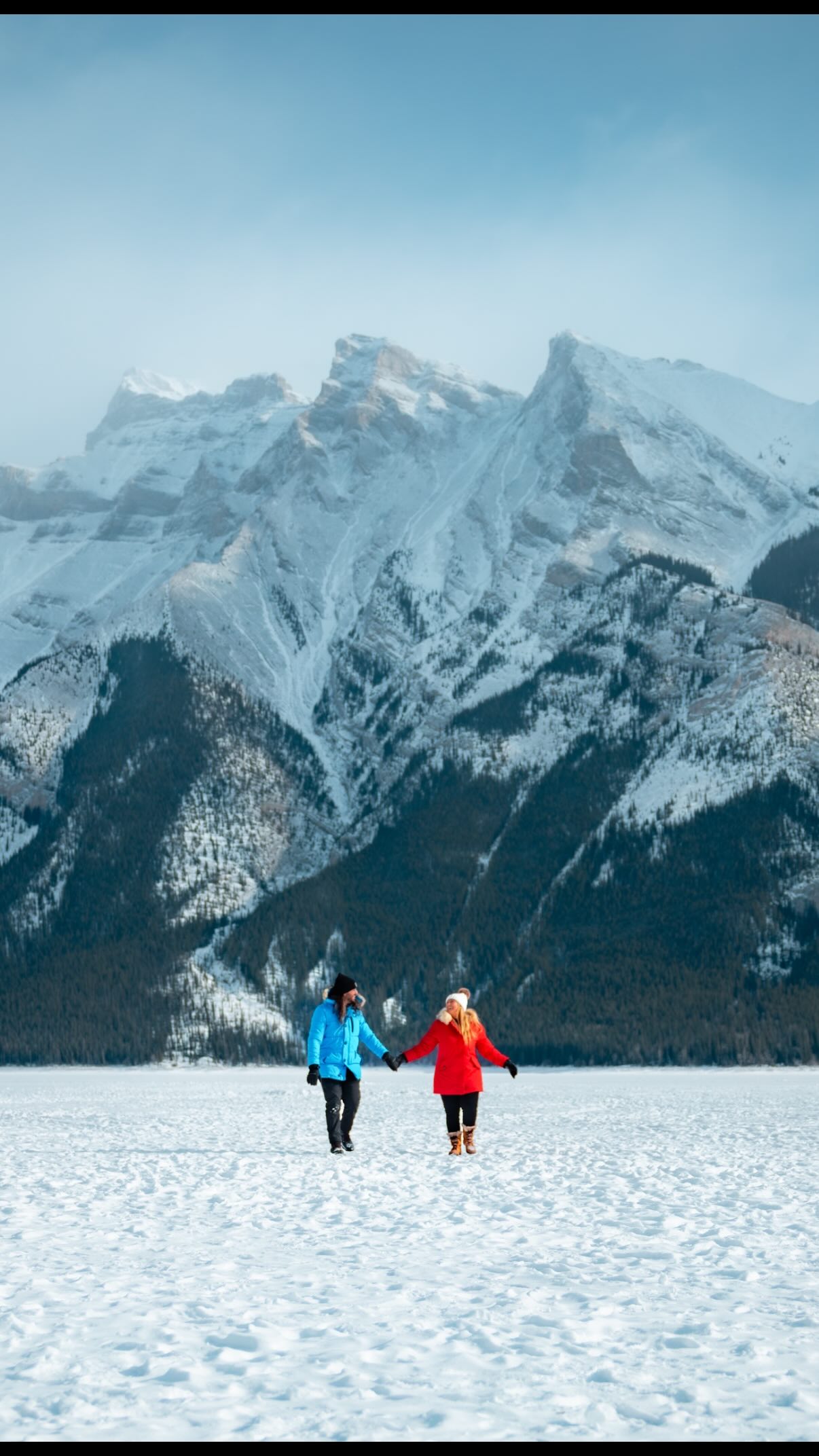 George & Crissa Prieto | Adventure Travel Couple, Lake Louise