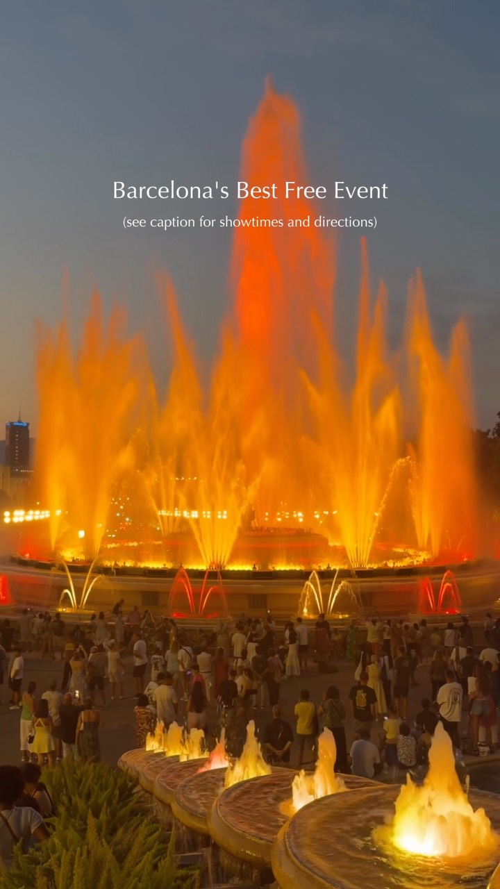 Travel Daddy Dave, Magic Fountain of Montjuïc