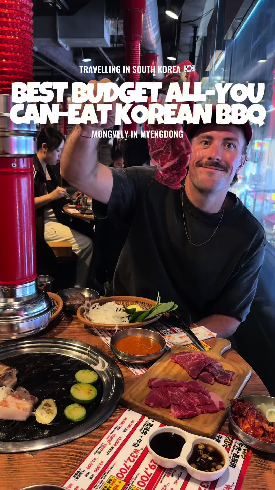 Dan & Matt | Travel, Myeongdong Korean BBQ Beef All You Can Eat Mongvely