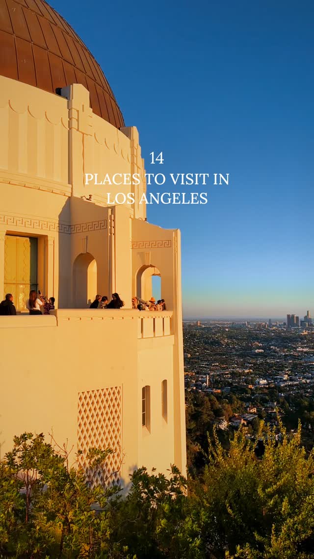ELINA | travel & hotel creator | LA, Griffith Observatory