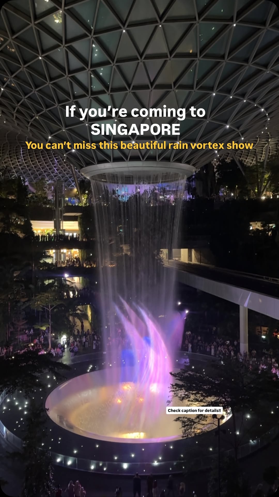 Gaurangi | Digital Creator| Singapore, Jewel Changi Airport