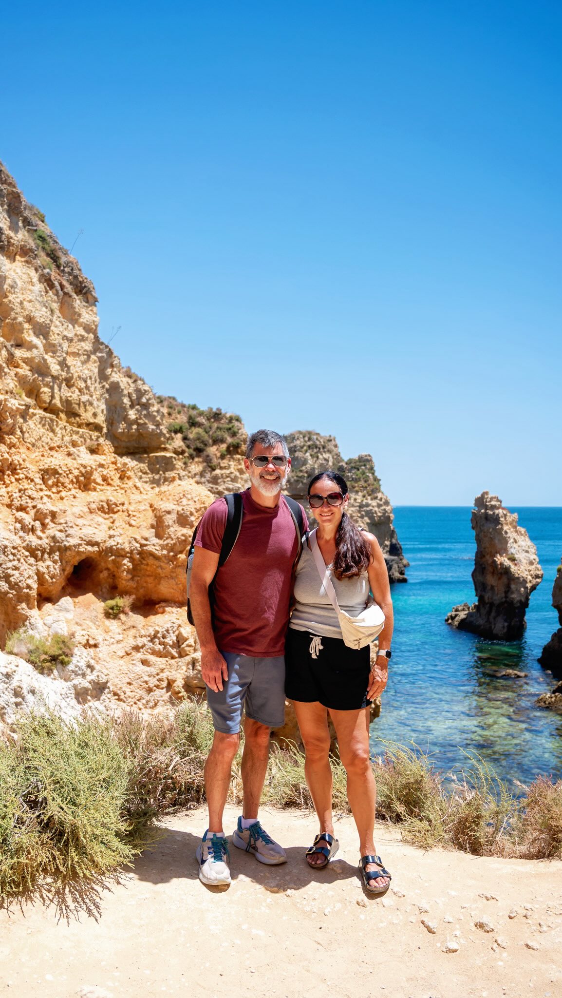 Sarah Blevins | Our Little Lifestyle Travel Blog + Shopping, Ponta da Piedade