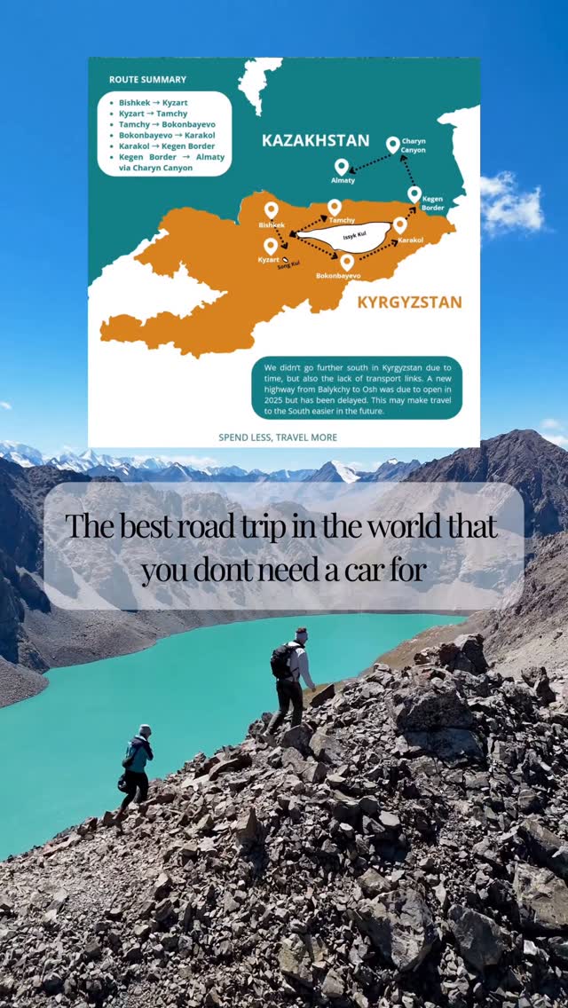 Jordan Sinclair & Chrisy Convery | Spend Less, Travel More, Karakol