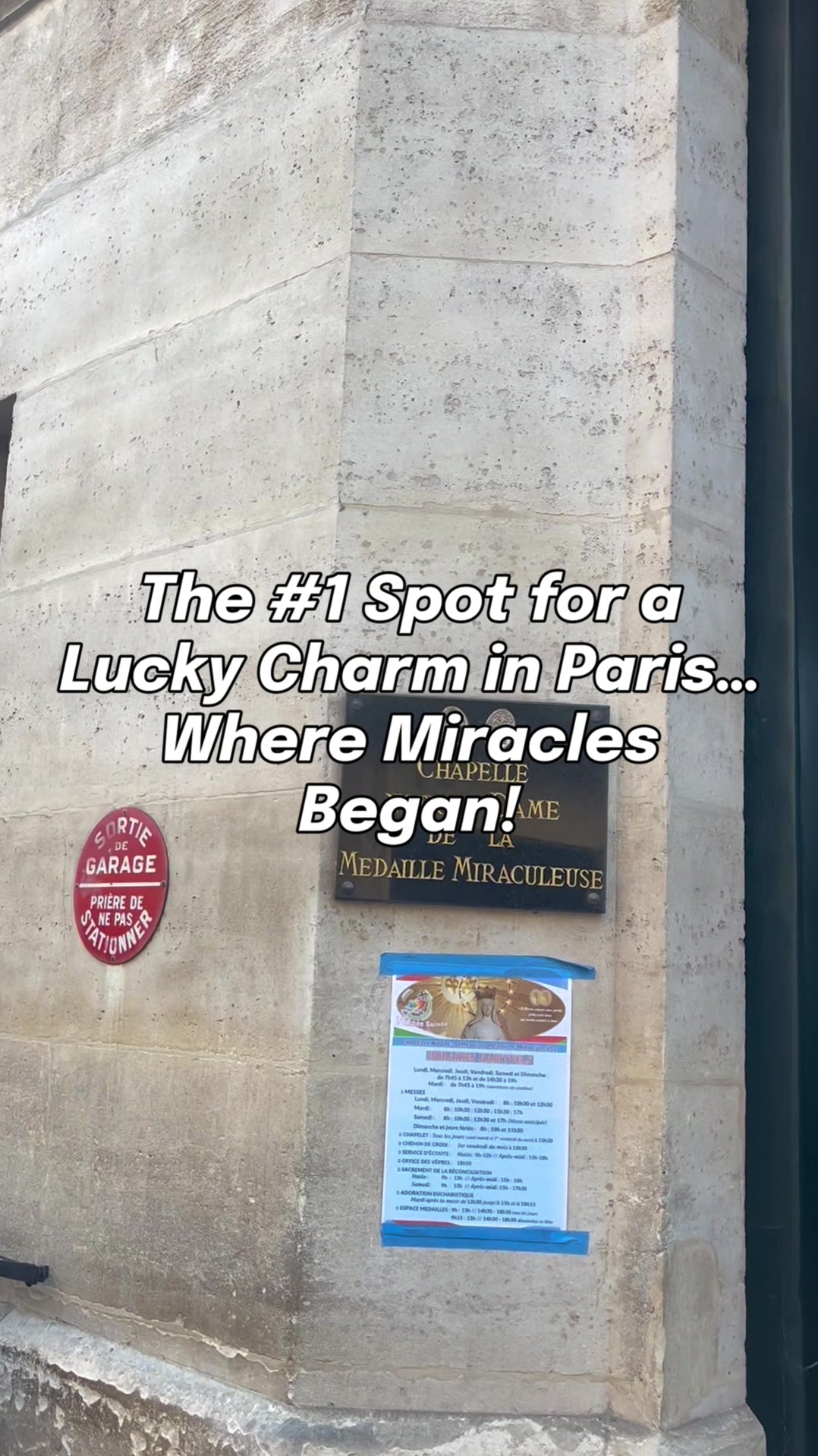 Paris by Ana, Chapel of Our Lady of the Miraculous Medal