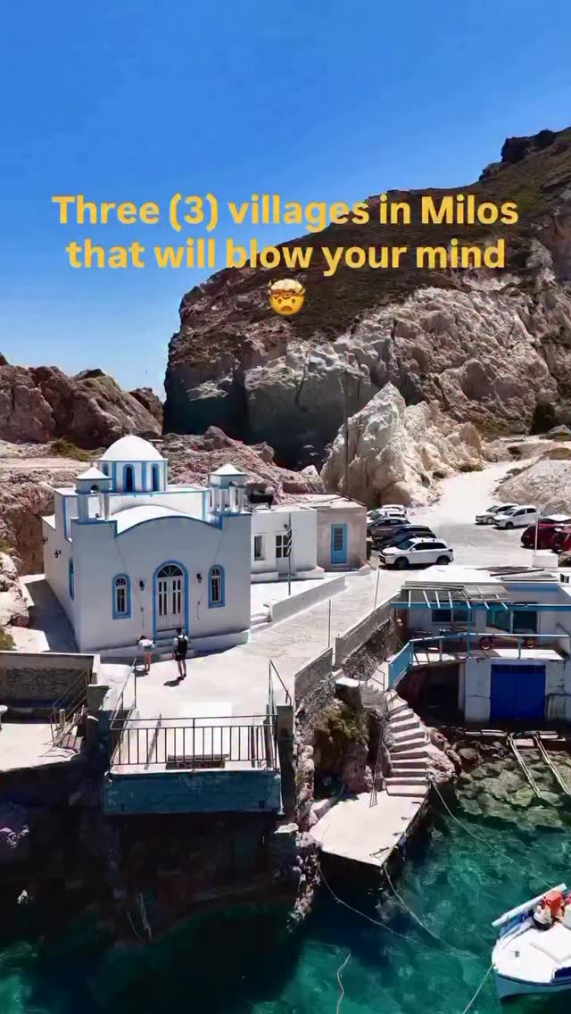 Travel To Milos Summer 2026 | Greek islands | Vacation to Milos, Firopotamos