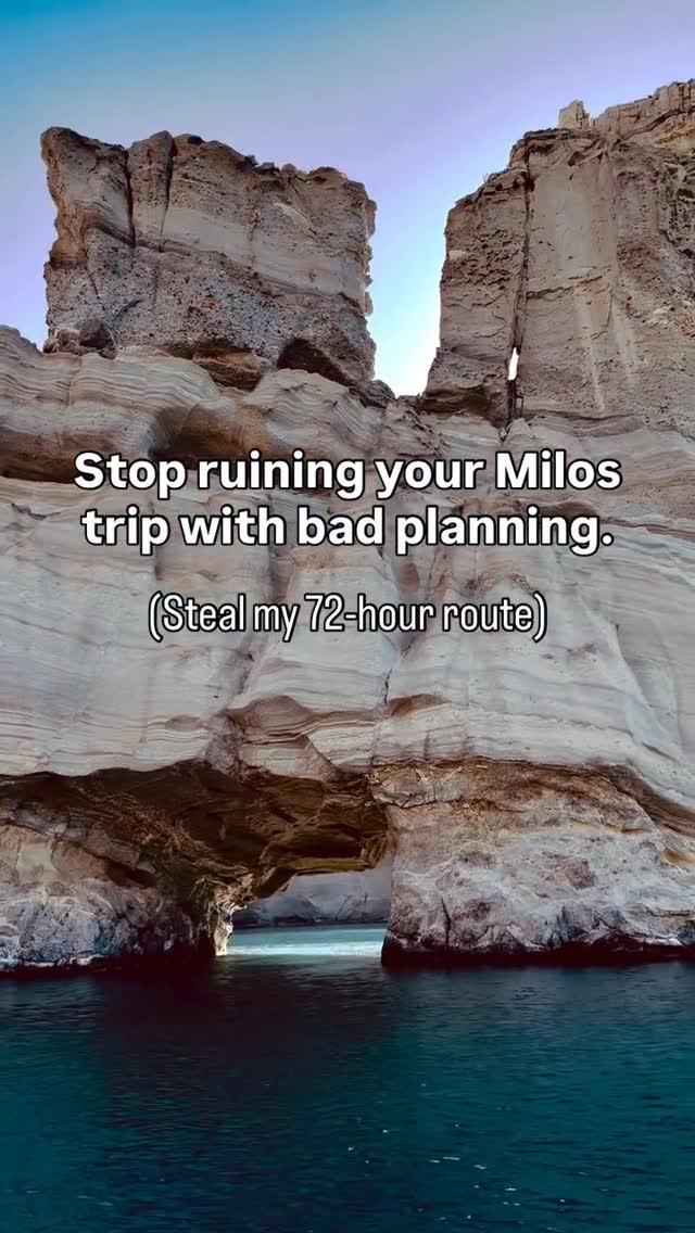 Travel To Milos Summer 2026 | Greek islands | Vacation to Milos, Sarakiniko Beach