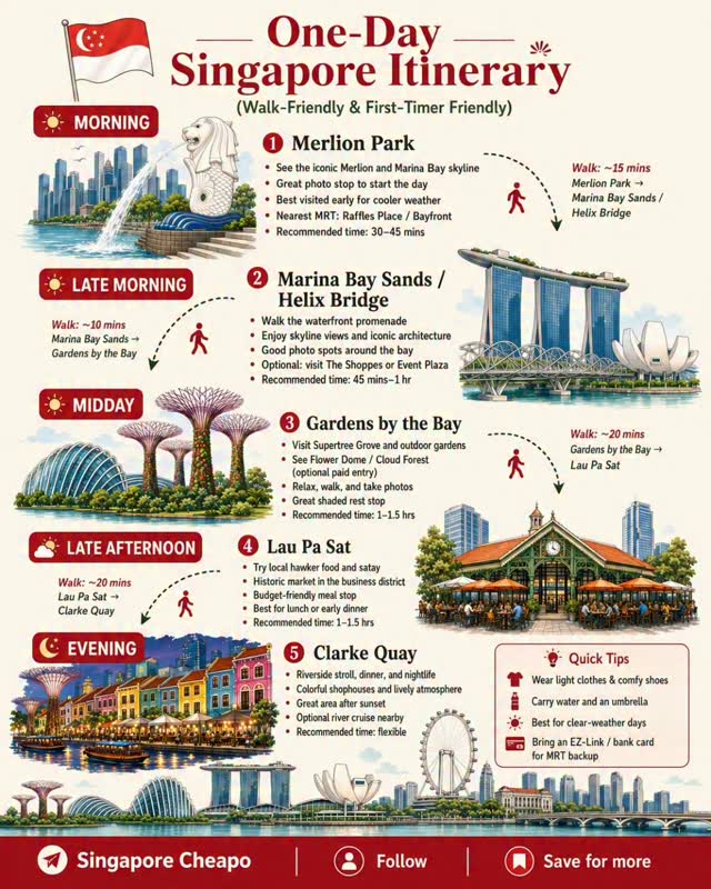 Explore | Singapore 🇸🇬 新加坡 | Travel & Local ✈️ | Tips, Merlion Park