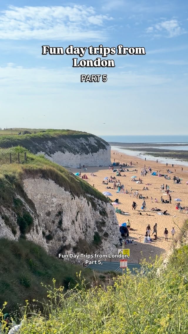 Exploring London, Botany Bay Beach