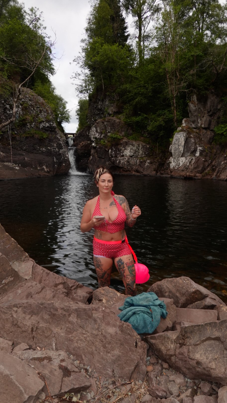 Kj, Coire Eas na Caillich (Scout Pool)