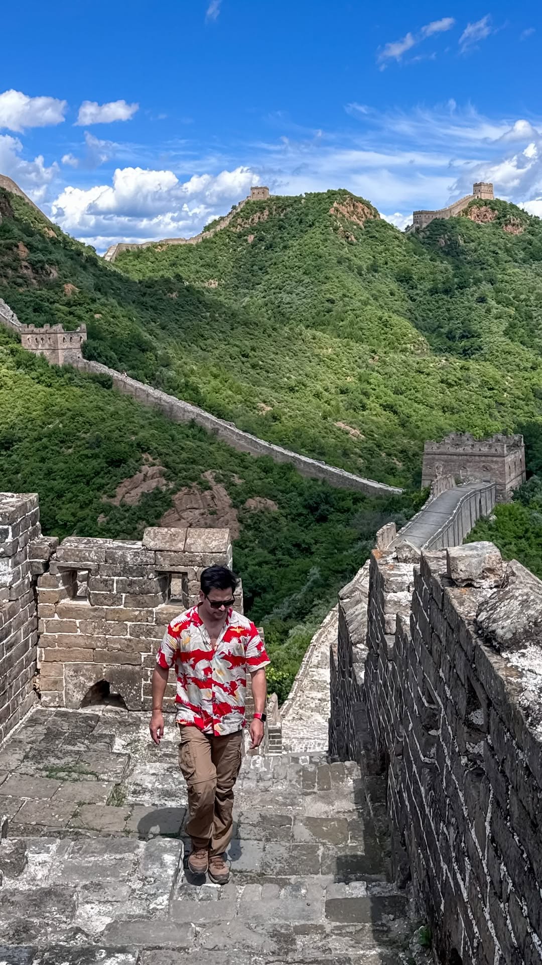 Vipin Pal Bisht, Great Wall of China