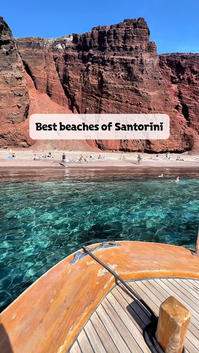 Sophie | Greece travel tips ✈️, Red beach