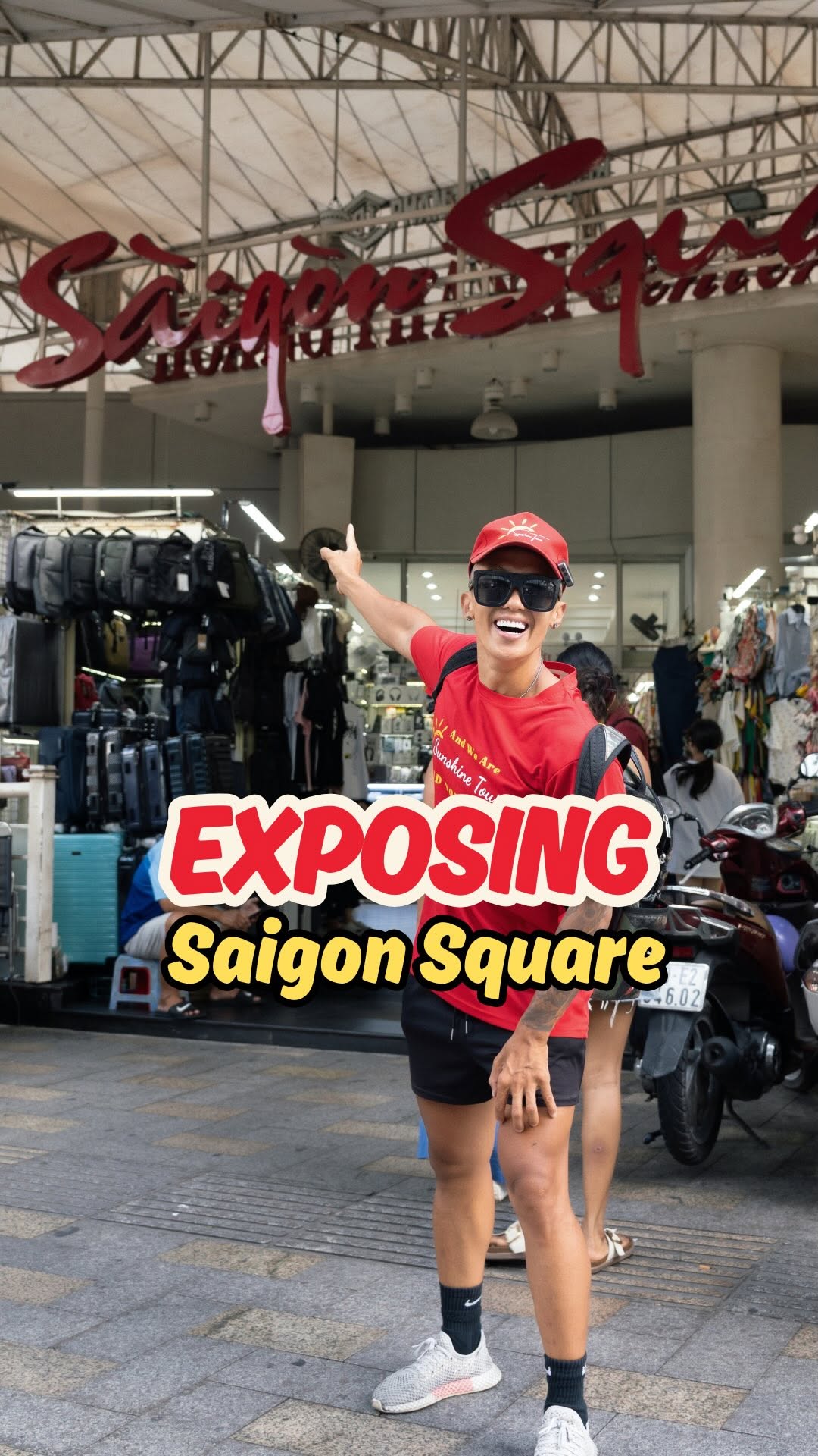 Michael Sunshine | Sunshine Tours | Saigon Food & City Tours, Ben Thanh Market
