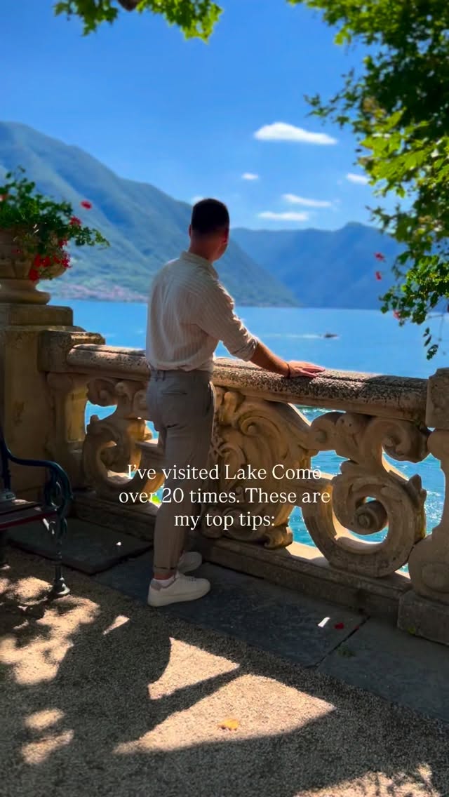 Adam Šafránek | Luxury | Travel | Lifestyle Creator, Lake Como