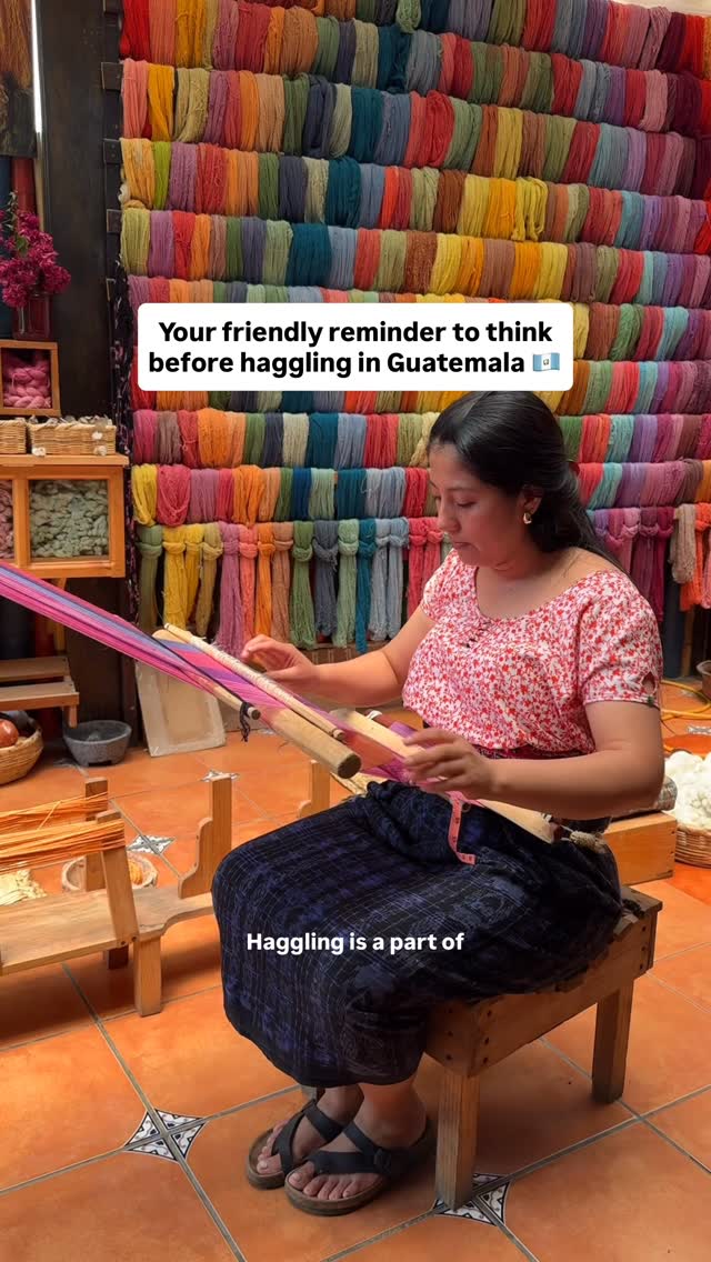 Charley | Travel Content Creator, Casa Flor Ixcaco Weaving Cooperative