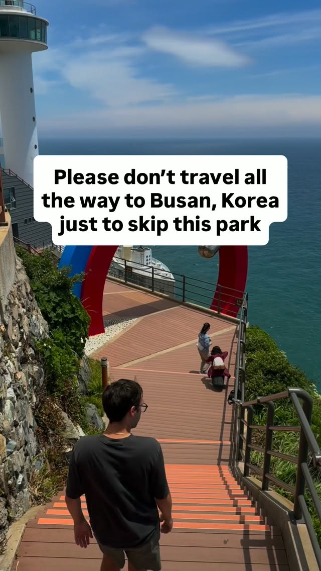 Mason & Jordan | Travel & Adventure Couple, Taejongdae Resort Park, Busan