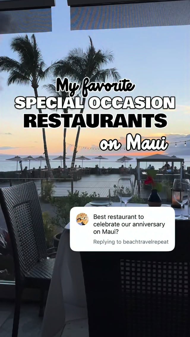 Caity Lincoln | Travel & Packing, The Restaurant at Hotel Wailea