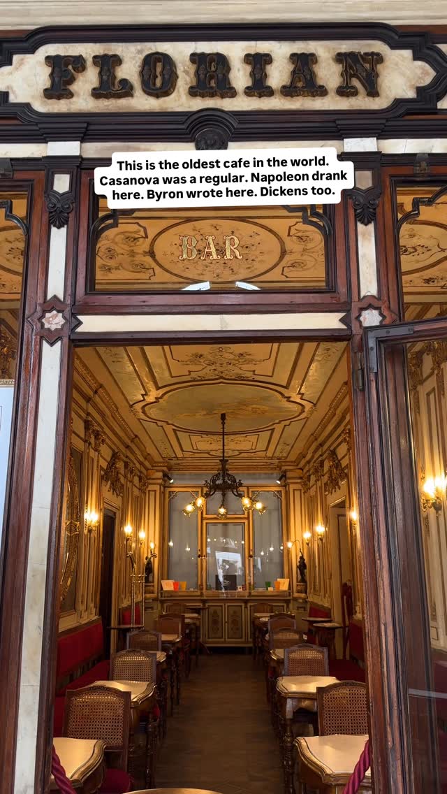 Tanya Andreeva | Swiss Alps and Europe Travel, Caffè Florian