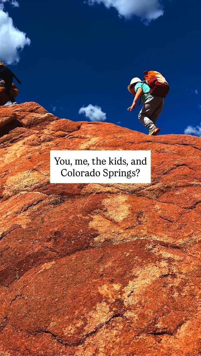 Gina B ㅣParenting Through Travel, Garden of the Gods