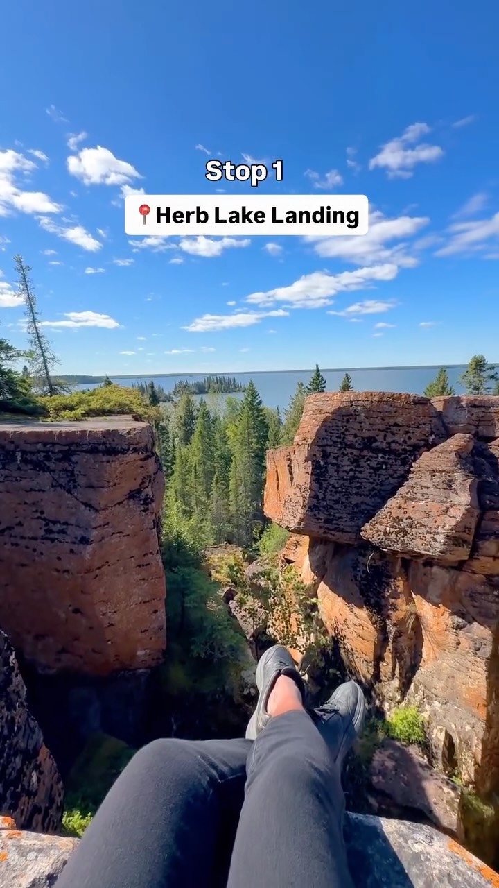 Diego Castillo & Arielle | Canada Adventure Travel, Wekusko Falls Provincial Park