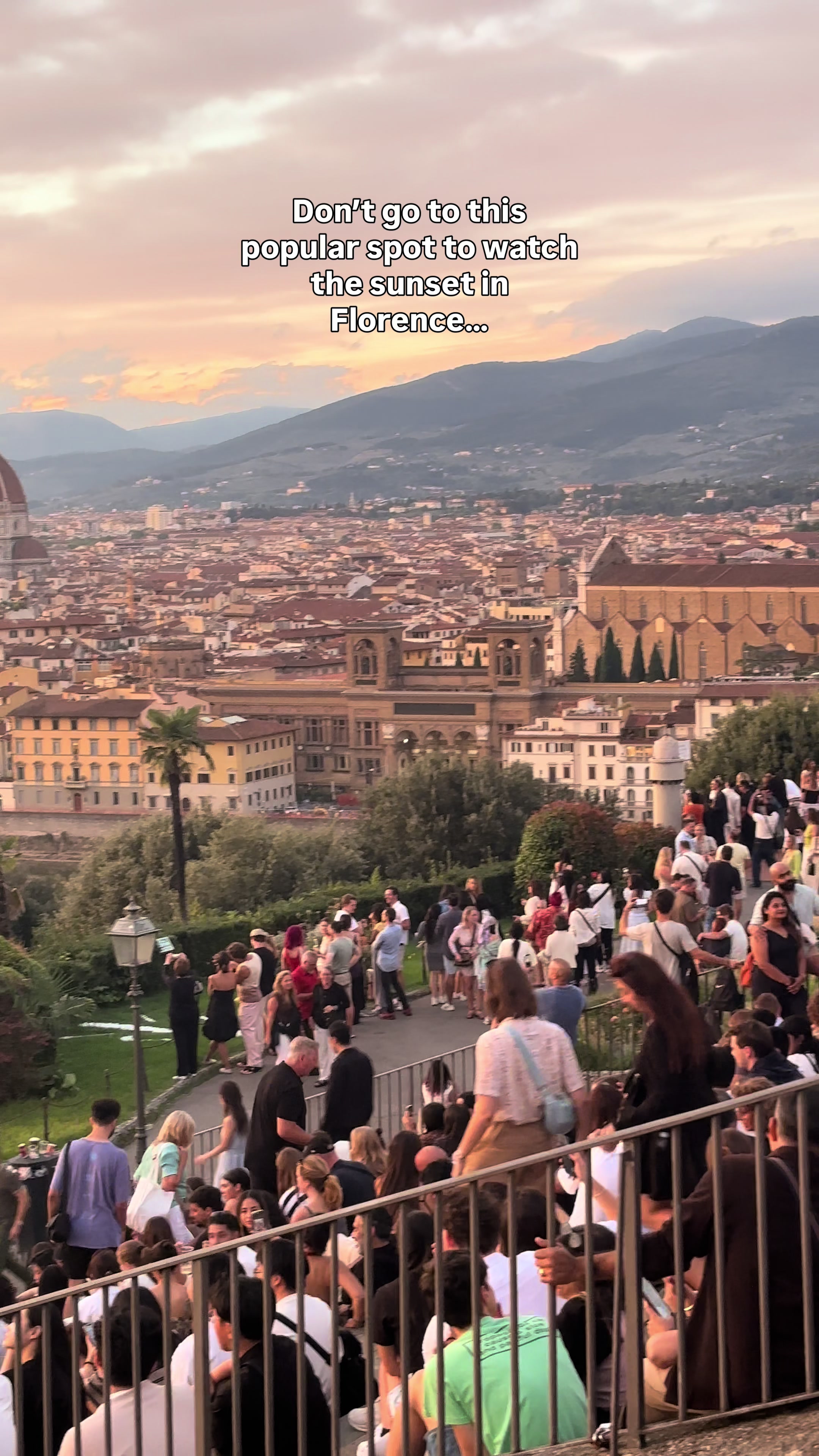 Rachel Reader, Piazzale Michelangelo
