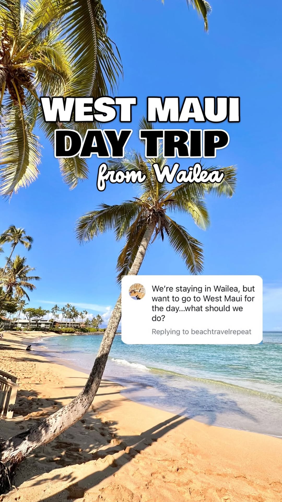 Caity Lincoln | Travel & Packing, Kapalua Bay Beach
