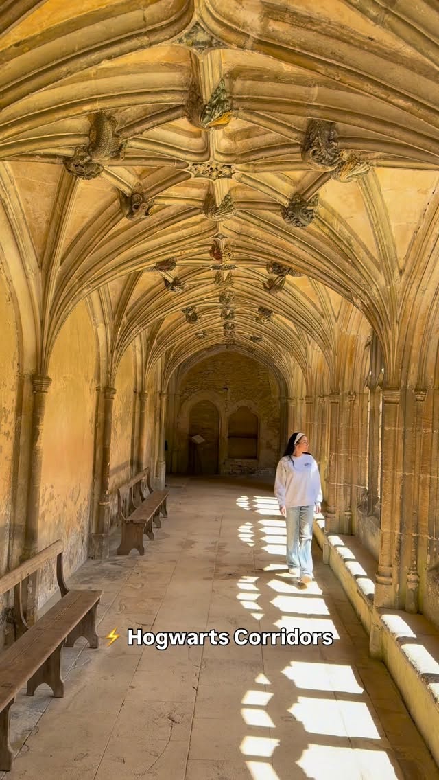 Ally Peterson | Travel Content Creator, Lacock Abbey
