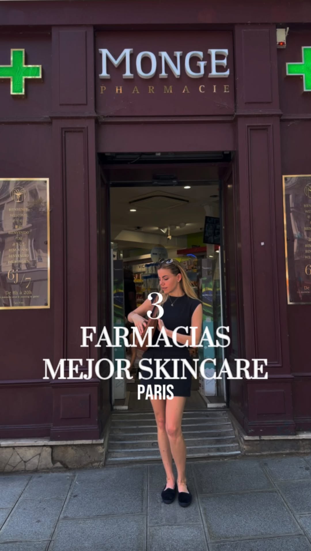 Ana de la Vega, Pharmacie Monge Notre Dame
