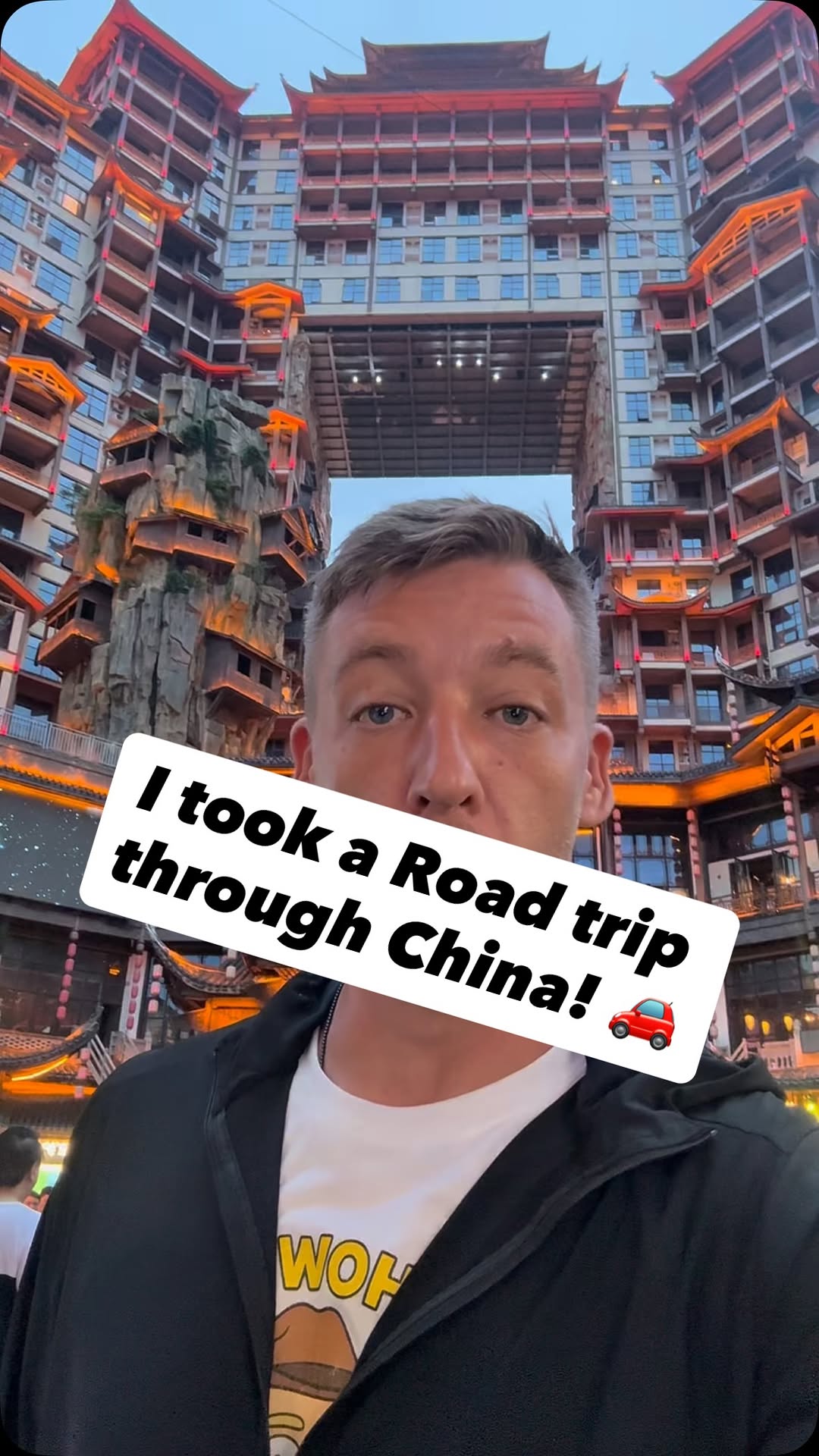 Brad in China, Zhangjiajie National Forest Park