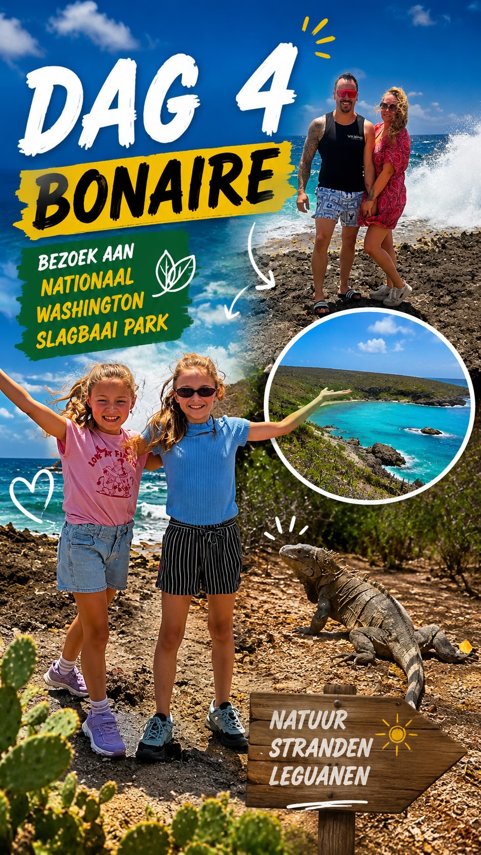 vivafourfamily, Washington-Slagbaai National Park