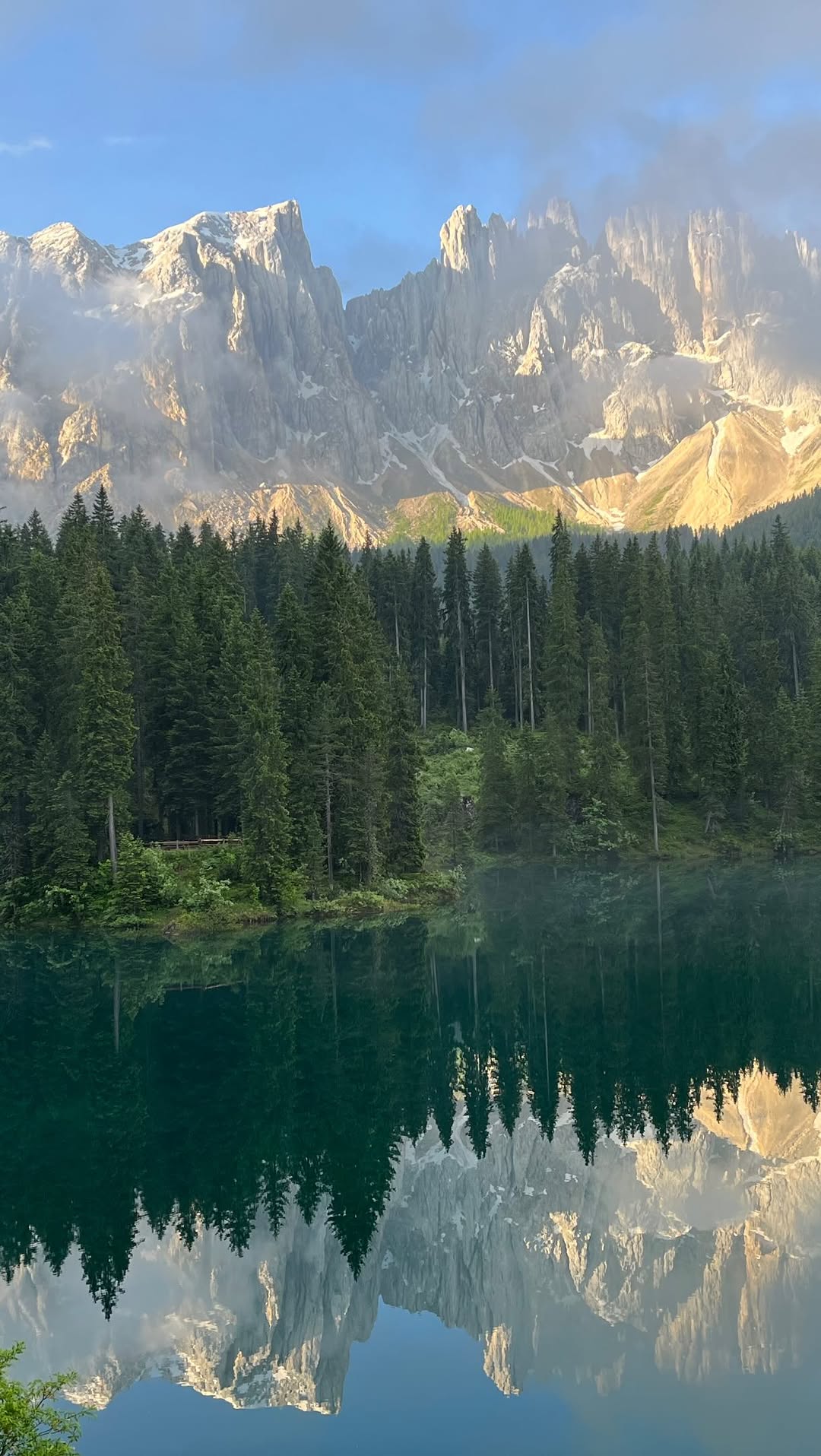Flo et Guigui, Lake Sorapis