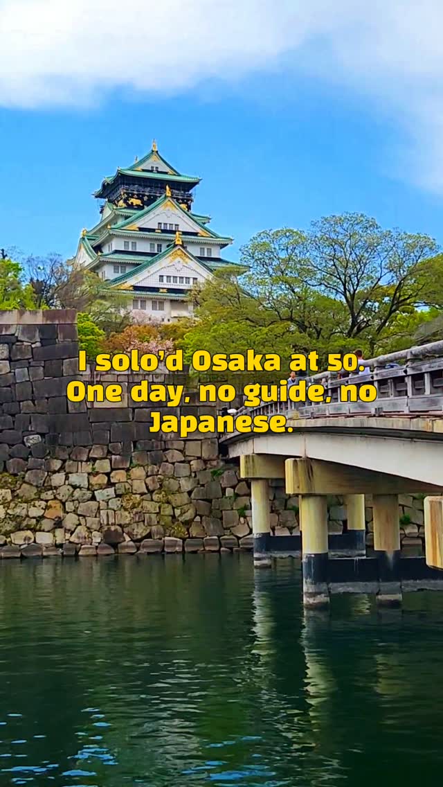 Heather C. Hudak | Over 50 Solo Travel | Calgary, Canada, Osaka Castle
