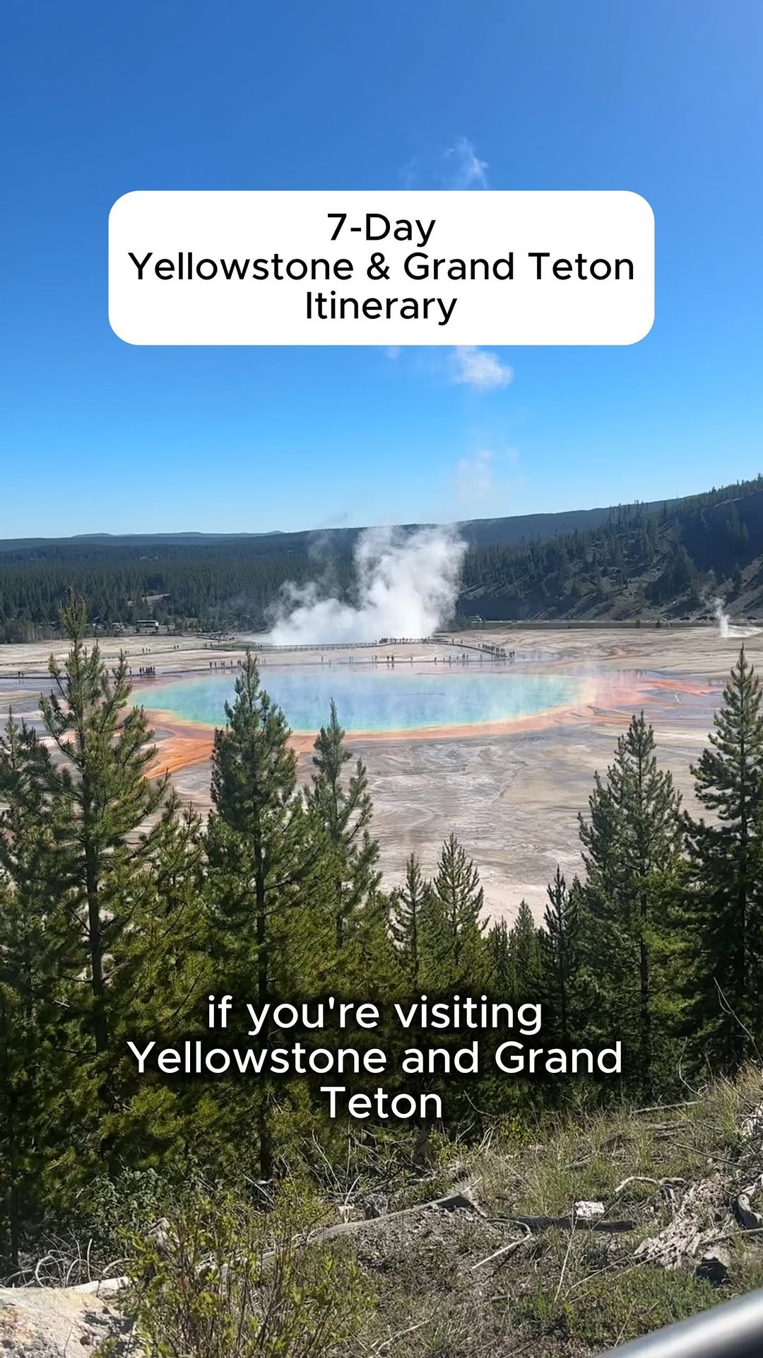 We’re In The Rockies 🏔️ National Park Road Trips | American West, Old Faithful
