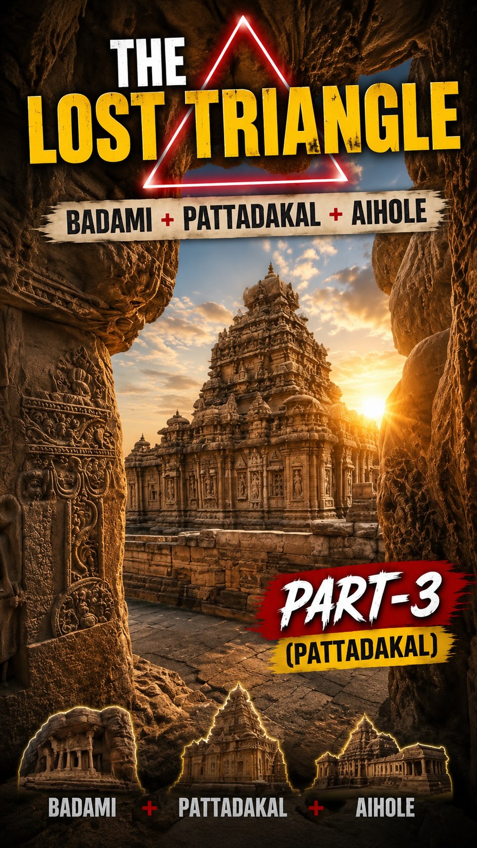 JourneyJodi 🌍, Badami Cave Temples