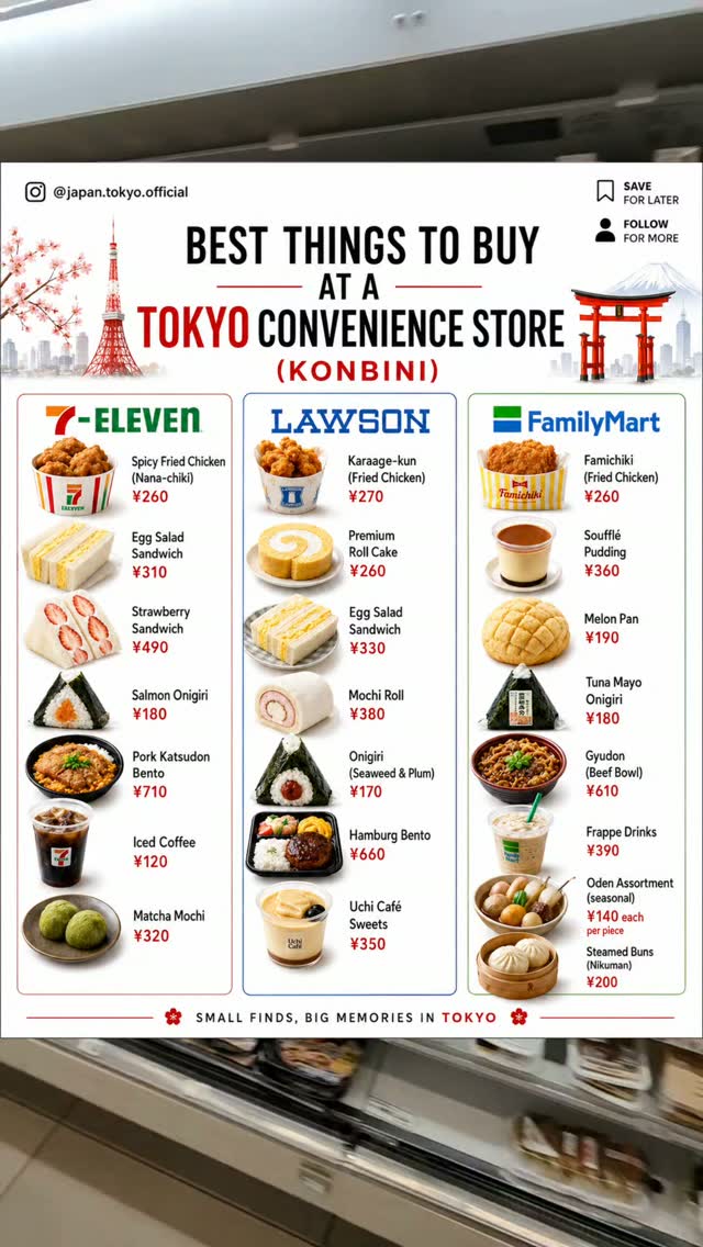 Explore | Japan 日本 🇯🇵 | Food | Tips, 7-Eleven Hyatt Regency Tokyo