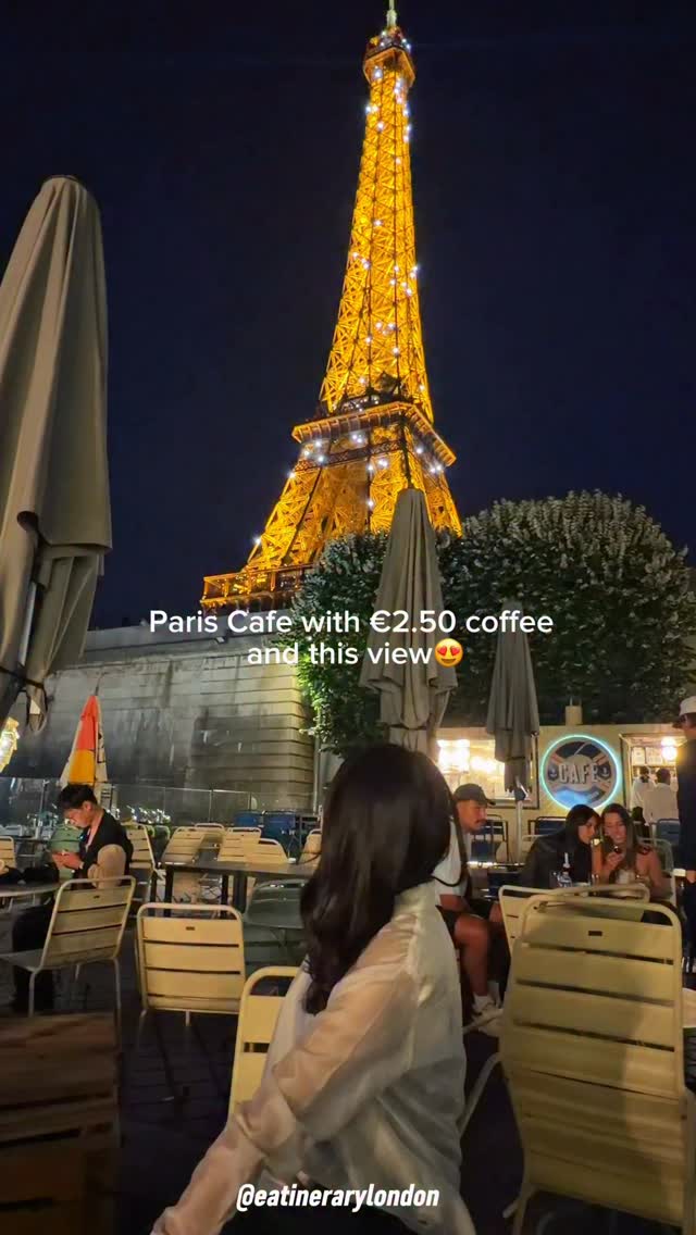Eatinerary London, Eiffel Tower