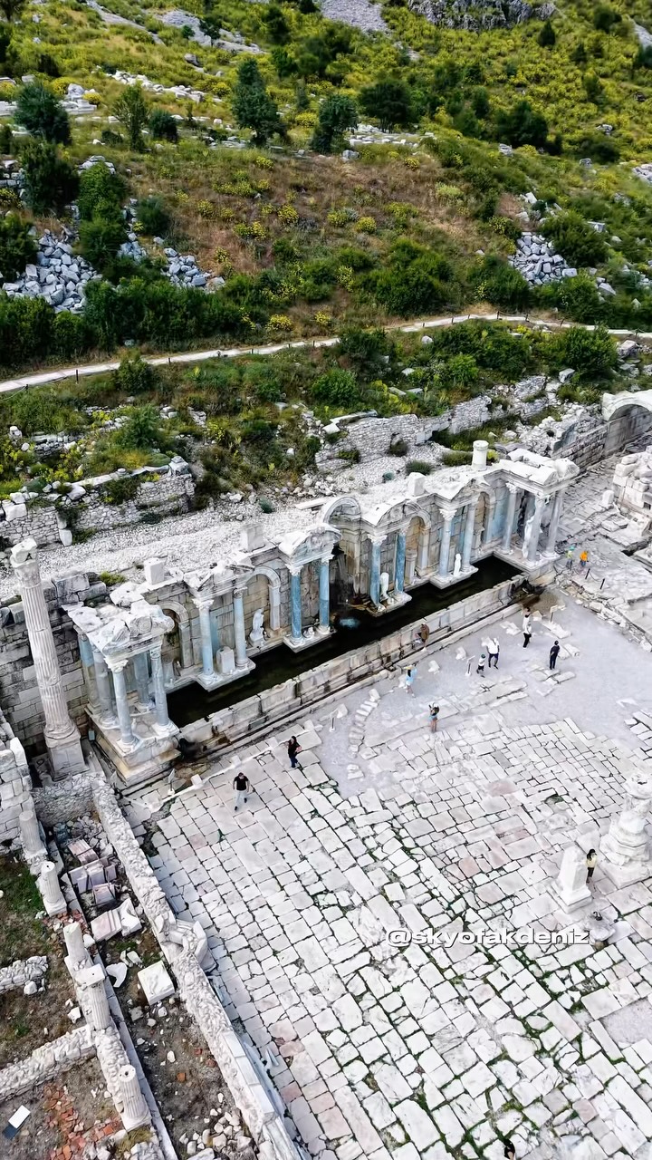Ahmet Akdeniz, Sagalassos Antoninler Çeşmesi