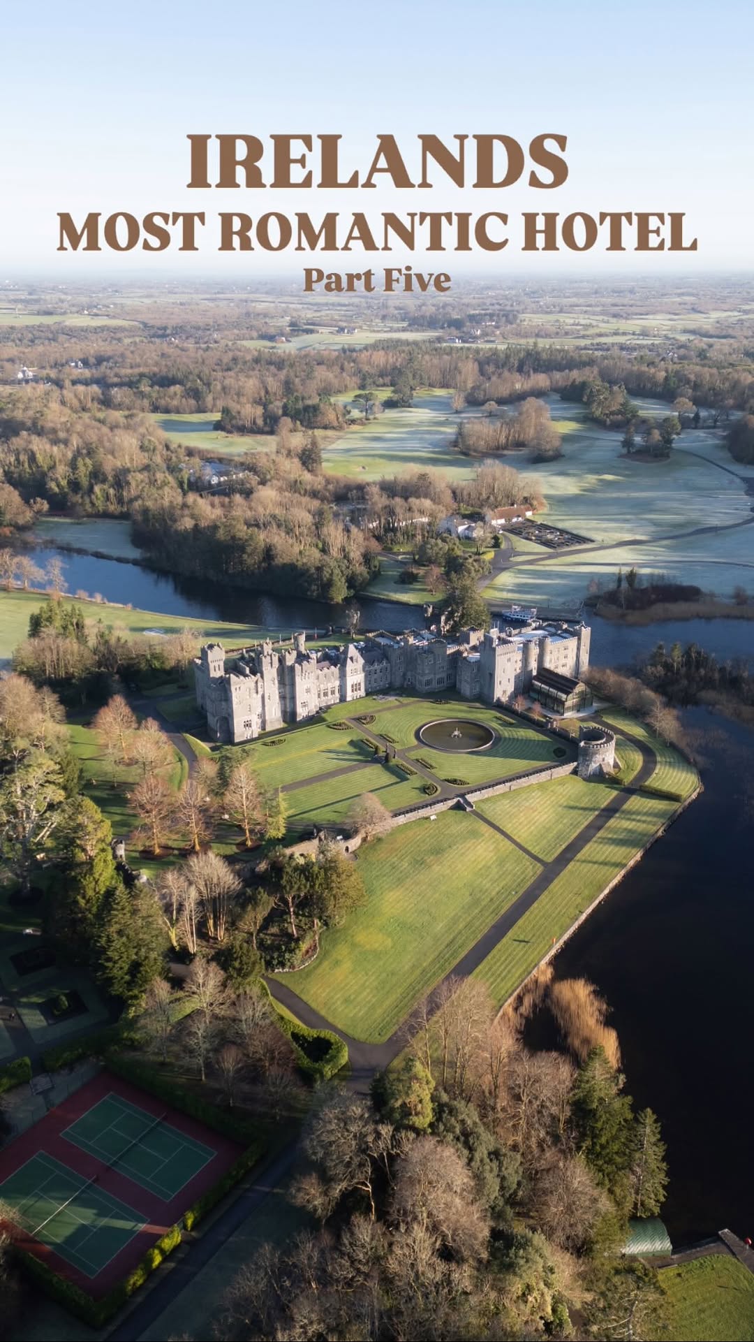 Amy & Rónan | Irish Travel Couple, Ashford Castle