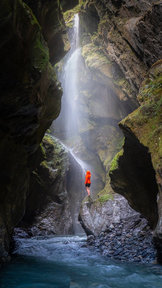 Kristina | New Zealand Travel, Hiking & Outdoors, Wishbone falls