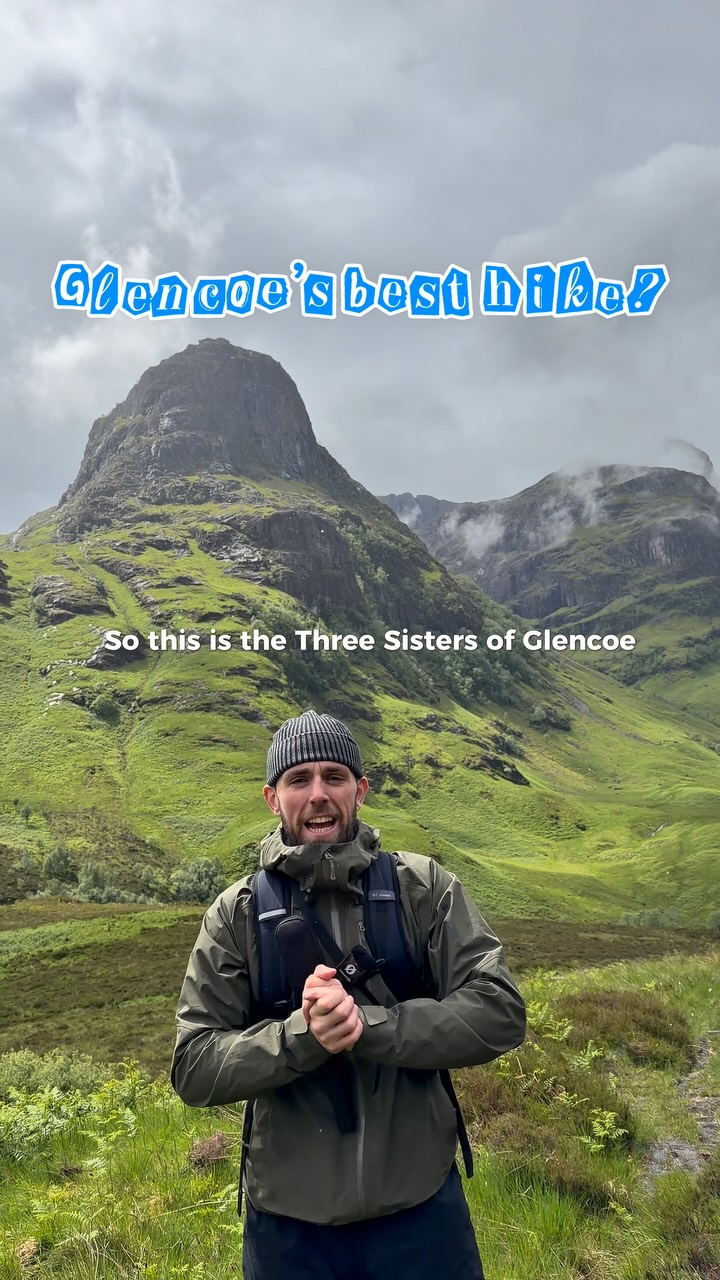 Sam | Hiking | Running | Pint'in, Three Sisters of Glencoe