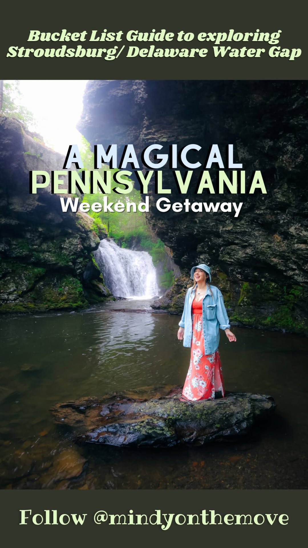 MINDY MICHAELS | ADVENTURE 🏔 TRAVEL, Bushkill Falls