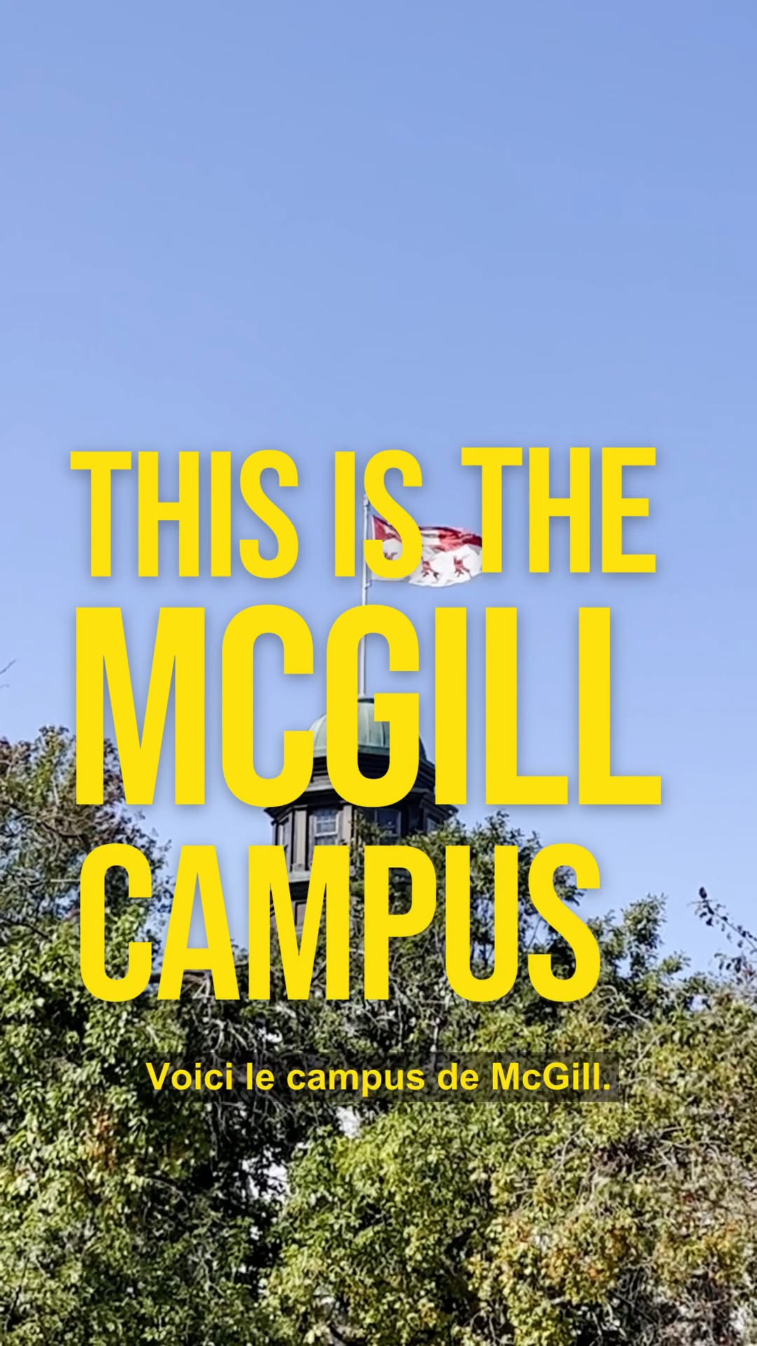 Tourisme Montréal, McGill University