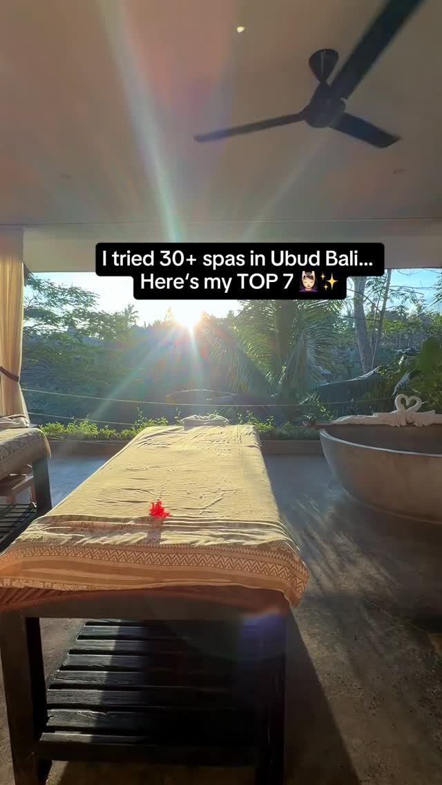 Vy | Travel Tips & UGC Creator 🦭🌴, Spring Spa Ubud