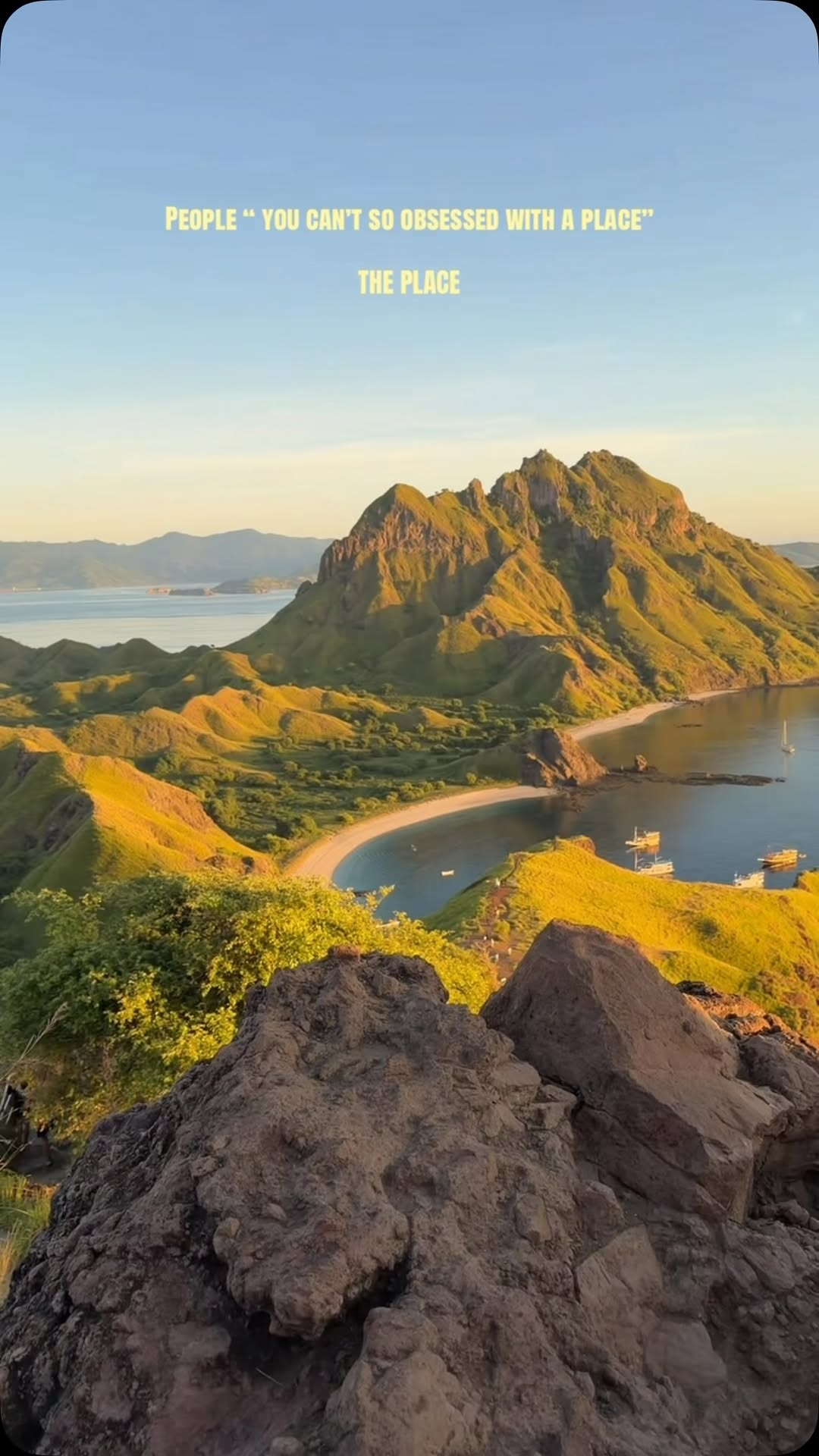 Nicky ✈️💪🏽✨, Padar Island