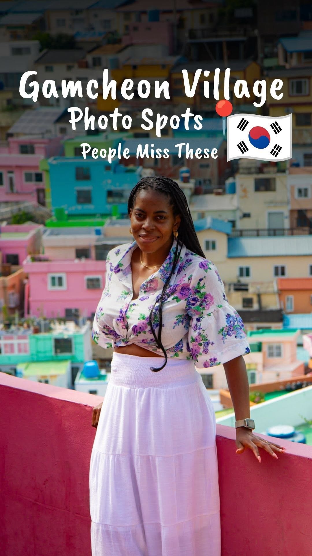 Nma Okafor | Travel Creator 🇳🇬🇳🇱, Gamcheon Culture Village, Busan