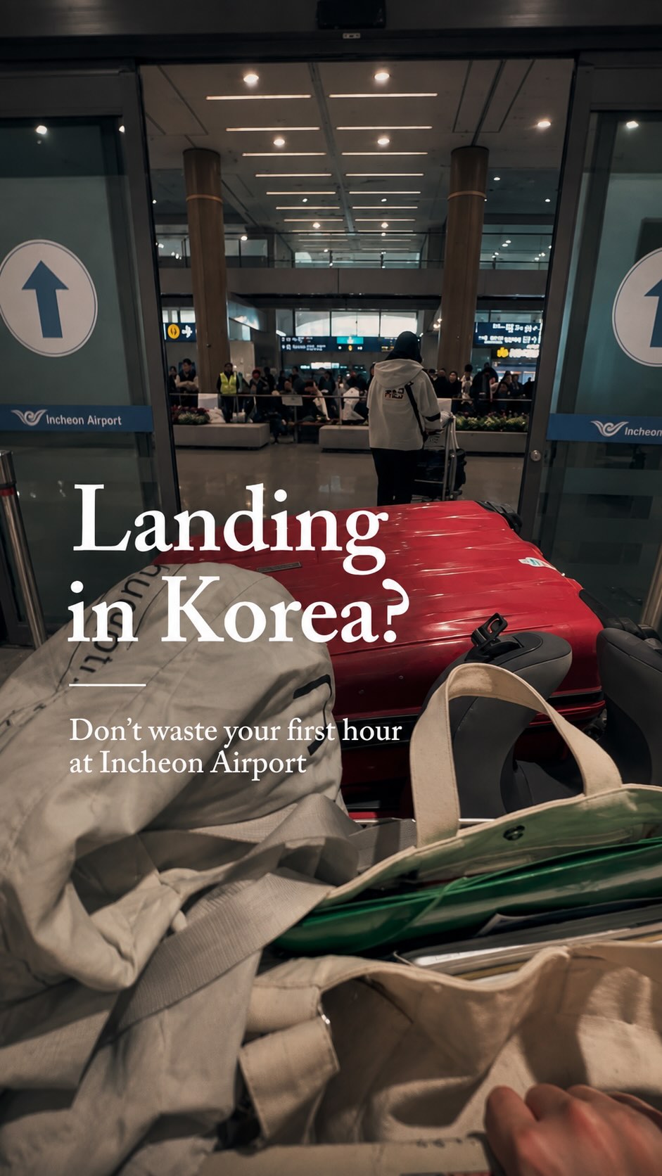 Anna | Korea Survival Logic ✨, Incheon International Airport
